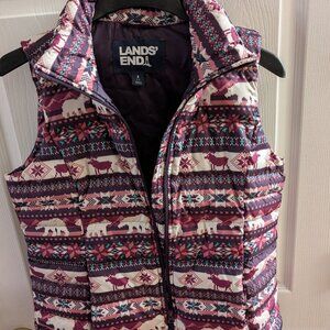 Lands End - Women's Puffer Vest - Small